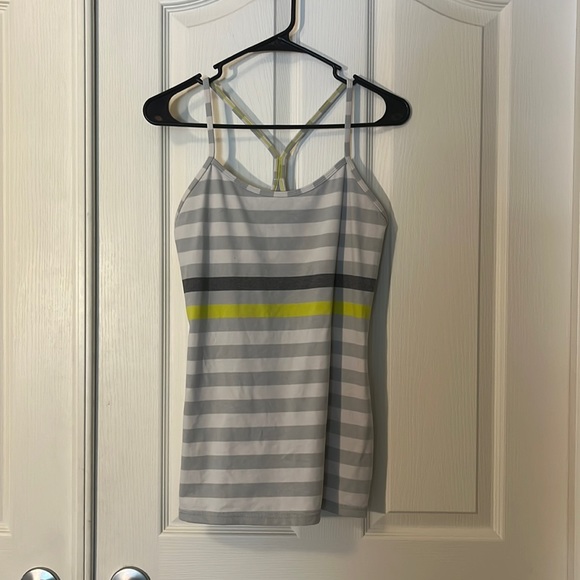Lululemon striped tank top size 8 - Picture 1 of 7
